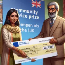 $15,000 Community Service Prize in UK, 2024