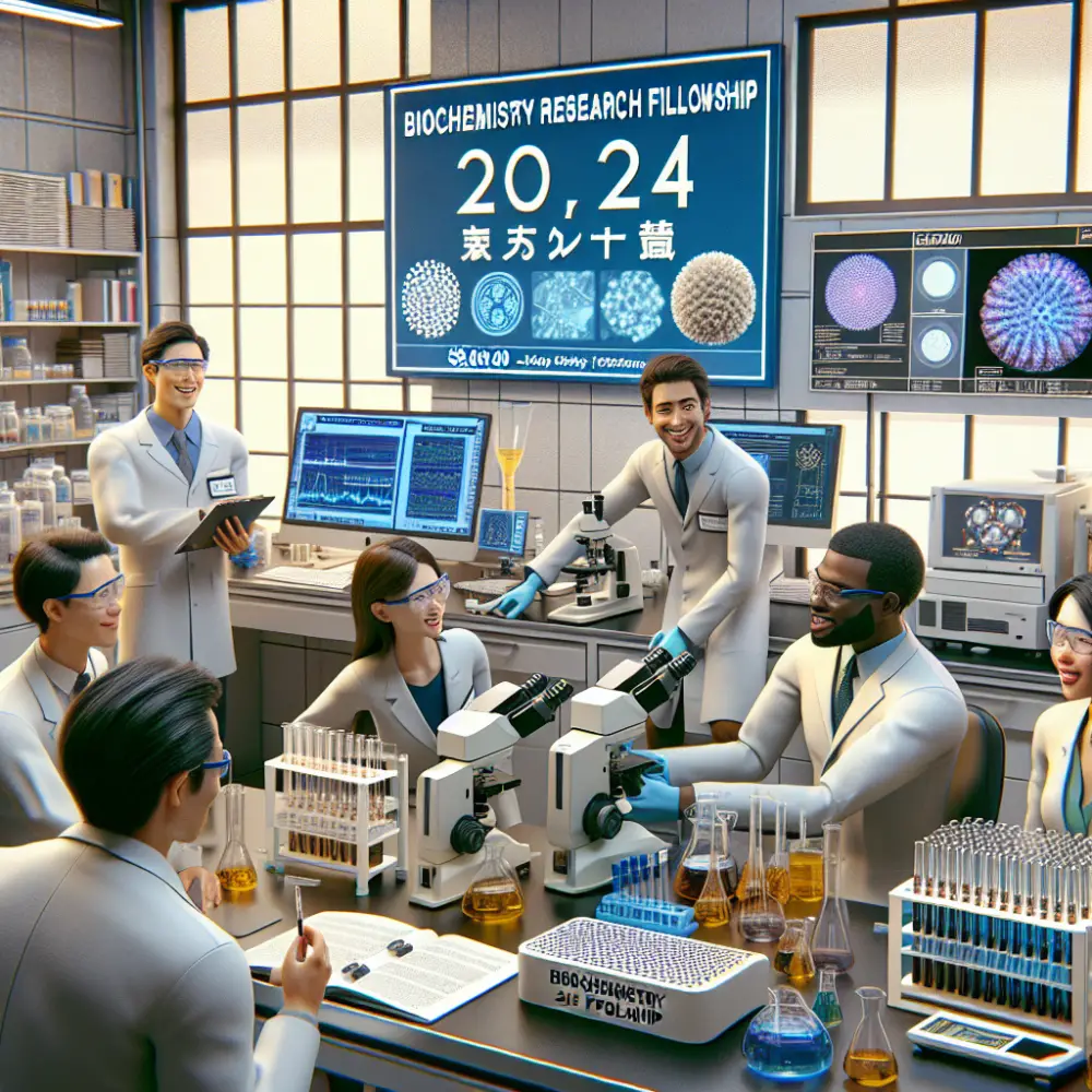 $20,000 Biochemistry Research Fellowship in Japan, 2024