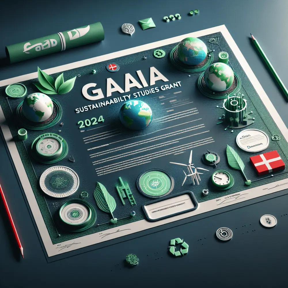 $20,000 Gaia Sustainability Studies Grant in Denmark, 2024