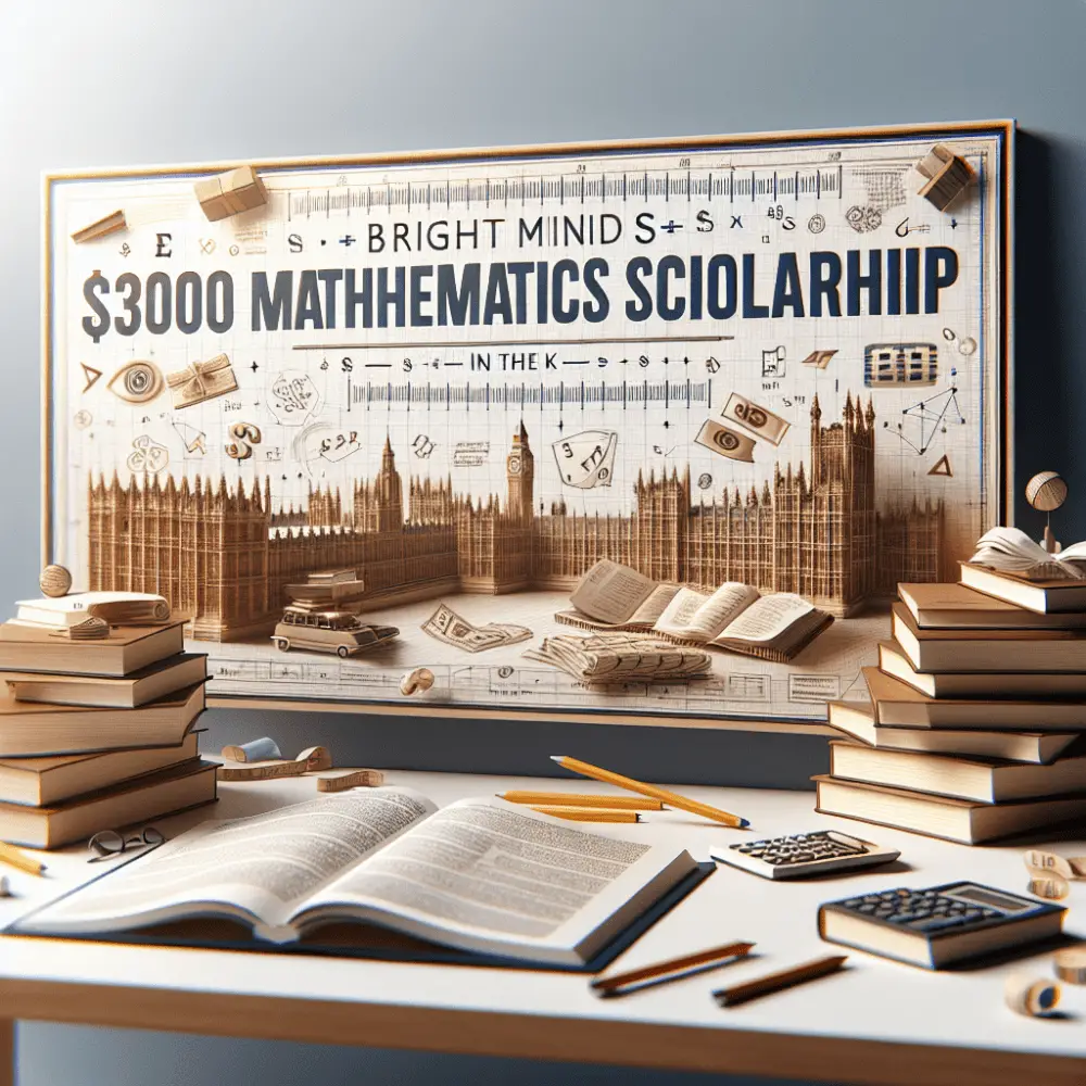 $3000 Bright Minds Mathematics Scholarship, UK 2024