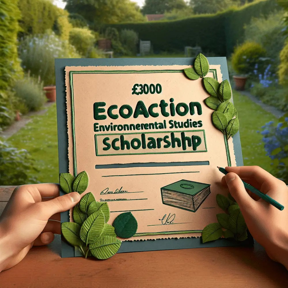 $3,000 EcoAction Environmental Studies Scholarship in UK, 2024