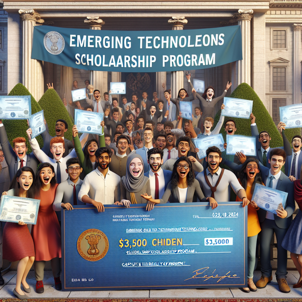 $3,500 Emerging Technologists Scholarship Program in India, 2024