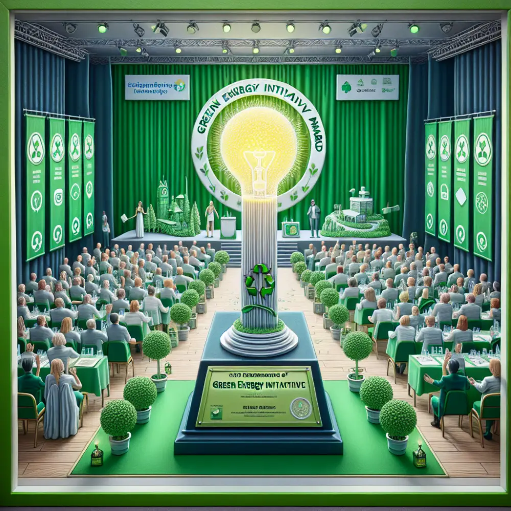 $3,500 Green Energy Initiative Award in Sweden, 2025