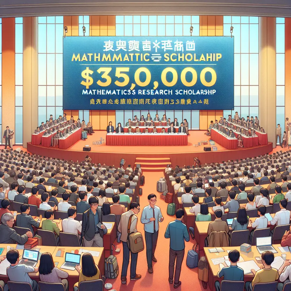 $35,000 Mathematics Research Scholarship in China, 2024