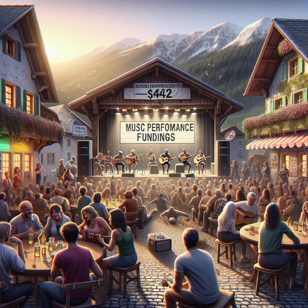 $450 Music Performance Fundings, Austria 2024