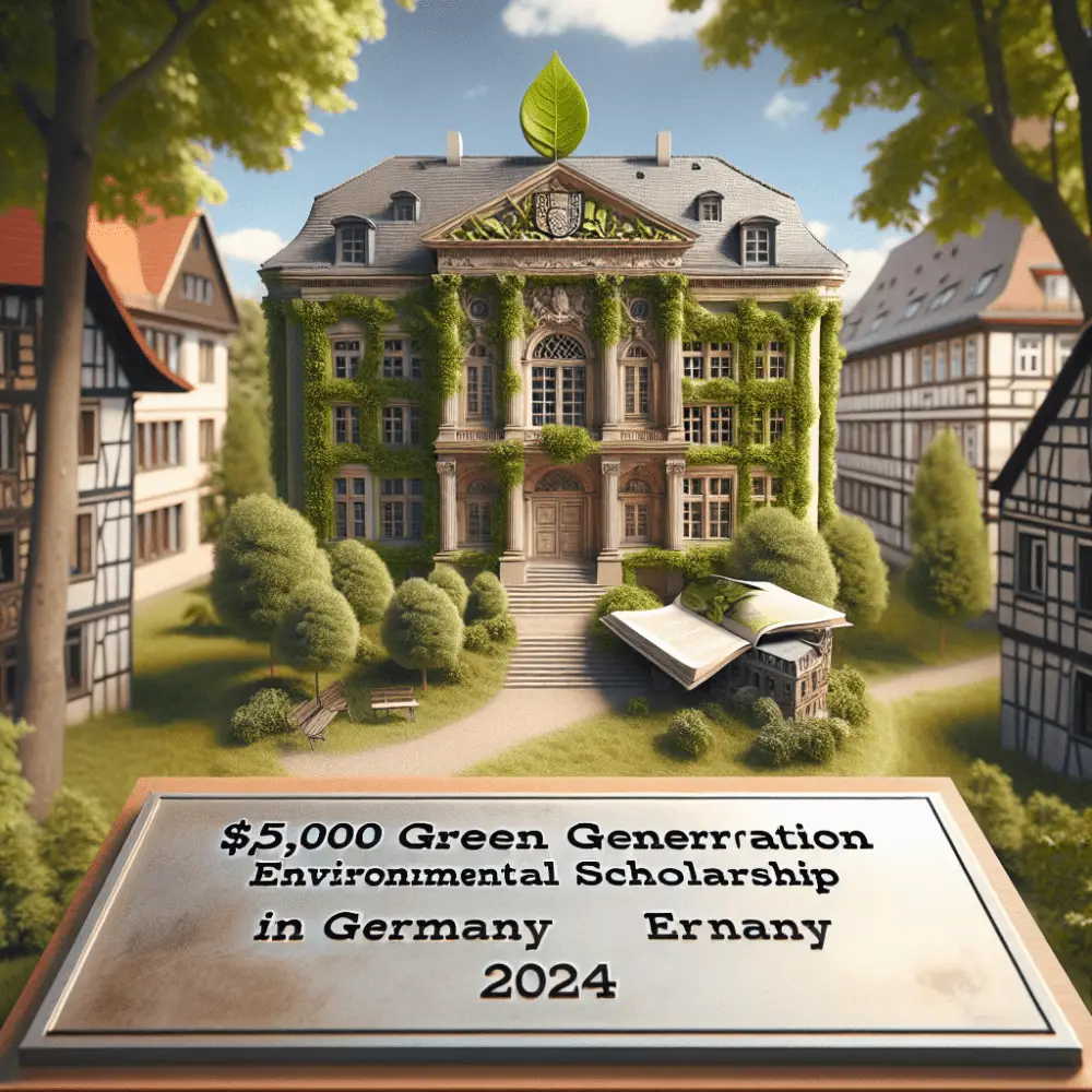 $5,000 Green Generation Environmental Scholarship in Germany, 2024