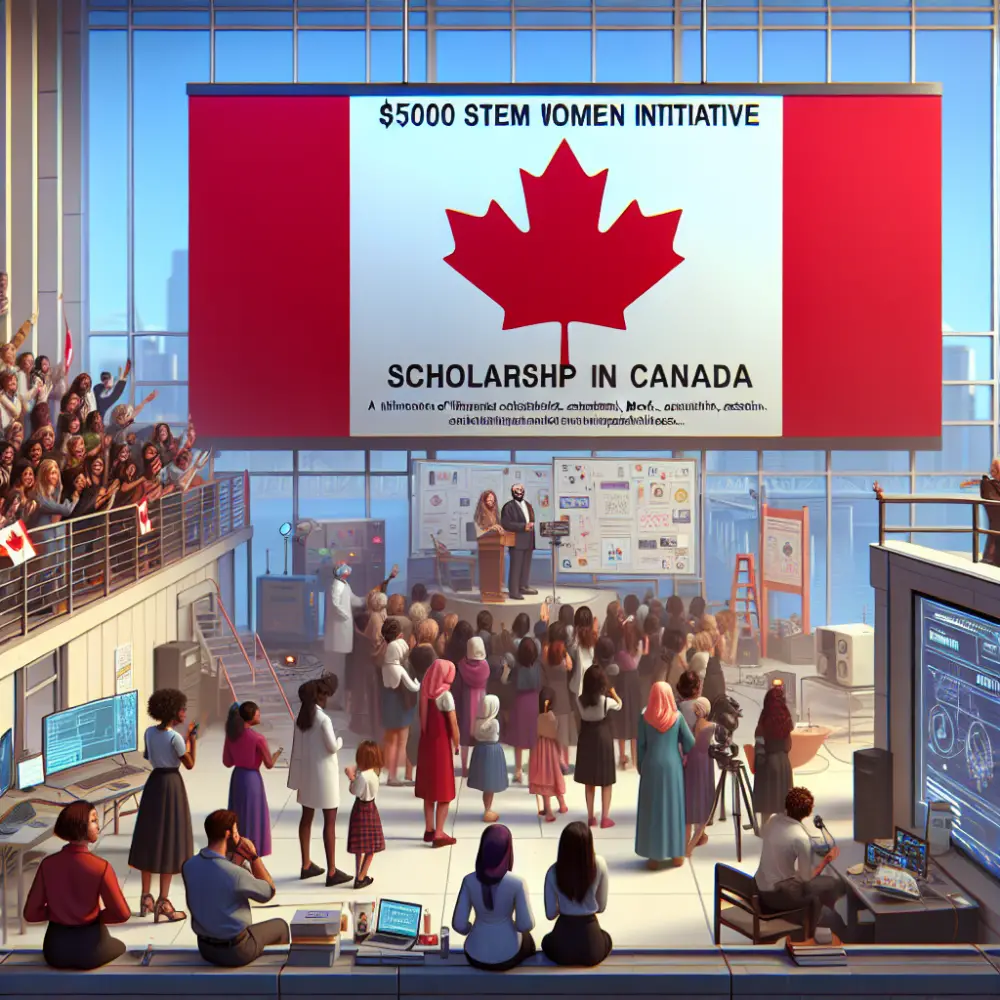 $5000 STEM Women Initiative Scholarship, Canada, 2024