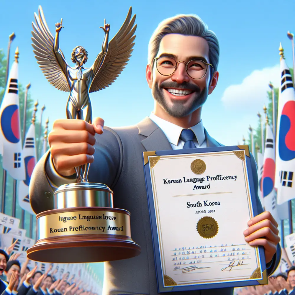 $550 Korean Language Proficiency Award in South Korea, 2024