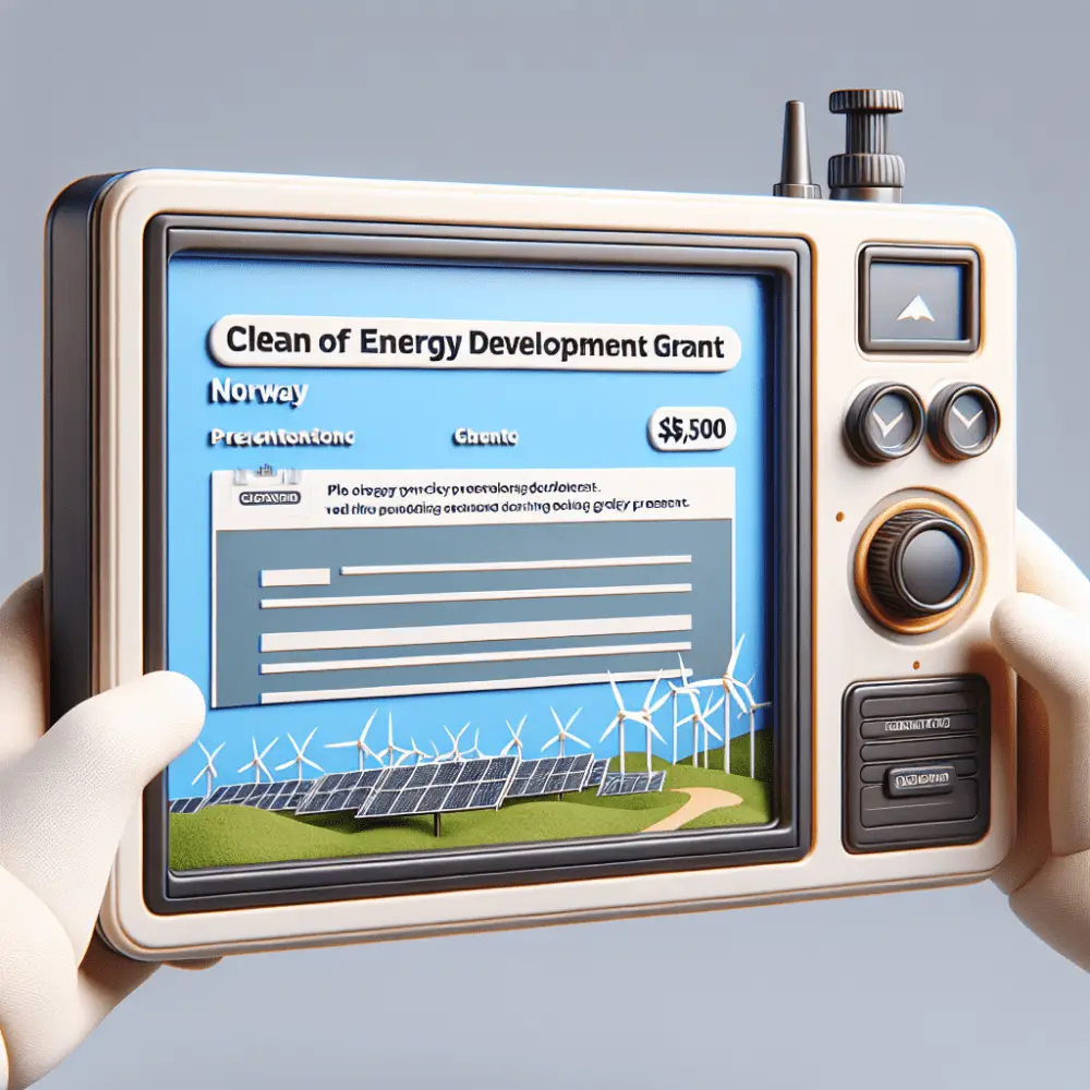 $5,500 Clean Energy Development Grant in Norway, 2024