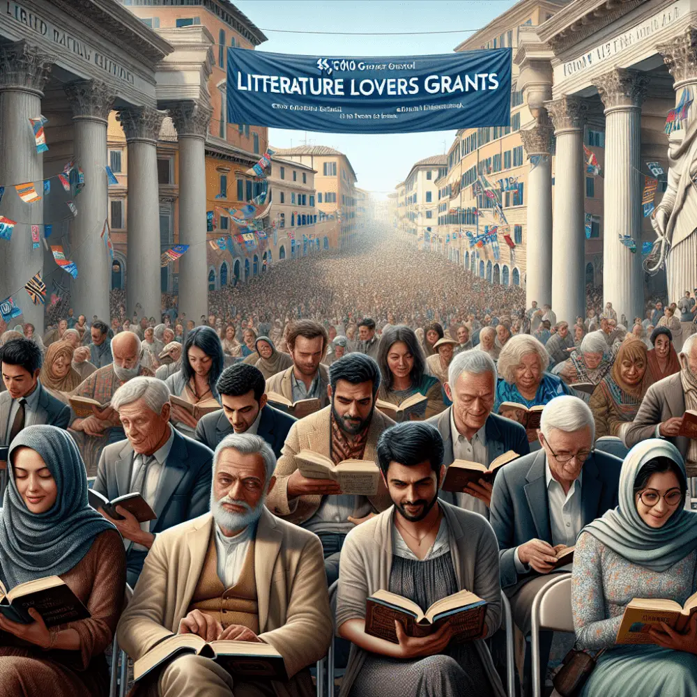 $5,500 Literature Lovers Grants in Italy, Rome, 2024