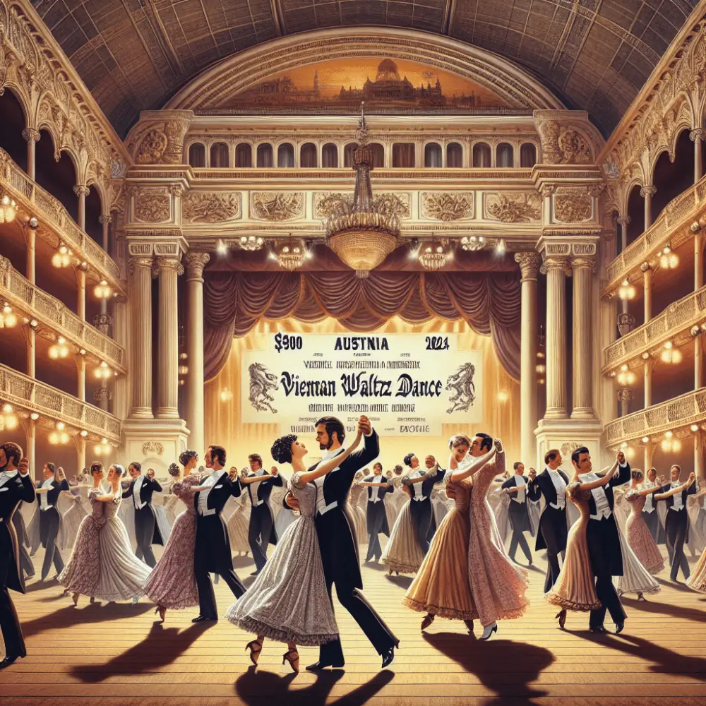 $900 Austrian Vienna Waltz Dance Award in Austria, 2024