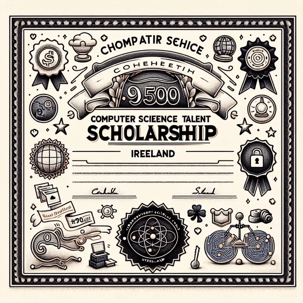 $9500 Computer Science Talent Scholarships Ireland ,24