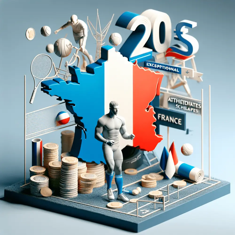 €5,000 Exceptional Athletes Sports Scholarship in France, 2024