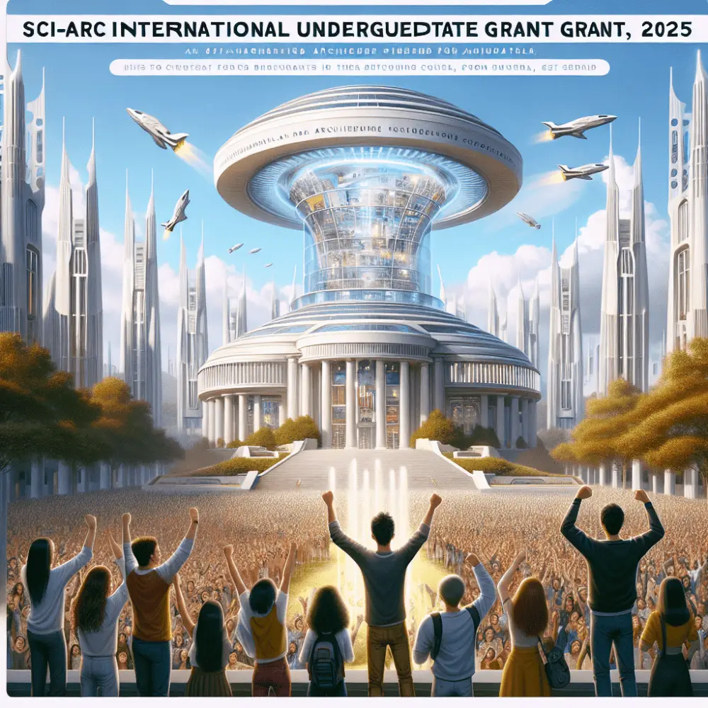 SCI-Arc International Undergraduate Grant in USA, 2025