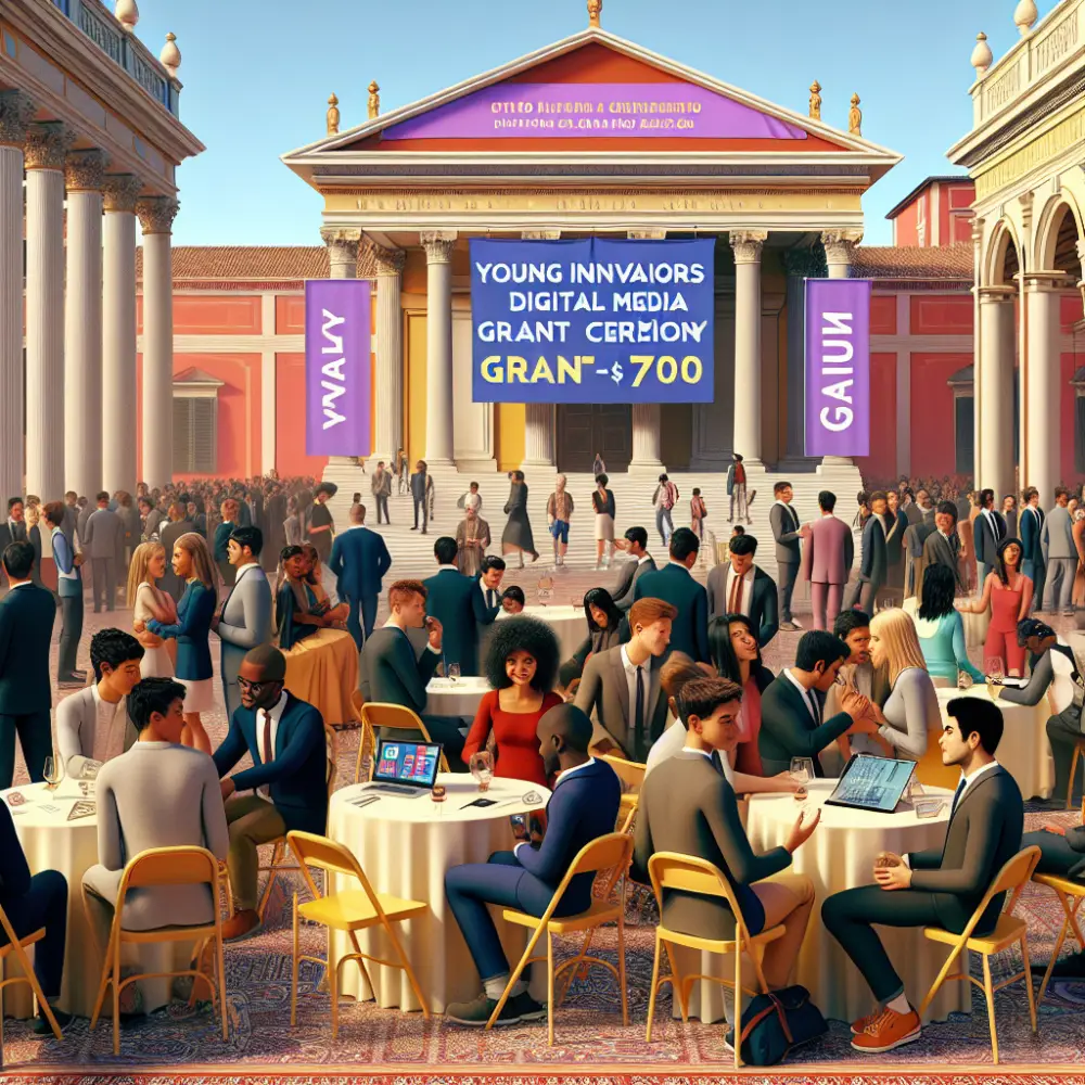 Young Innovators Digital Media Grant of $700 in Italy, 2024