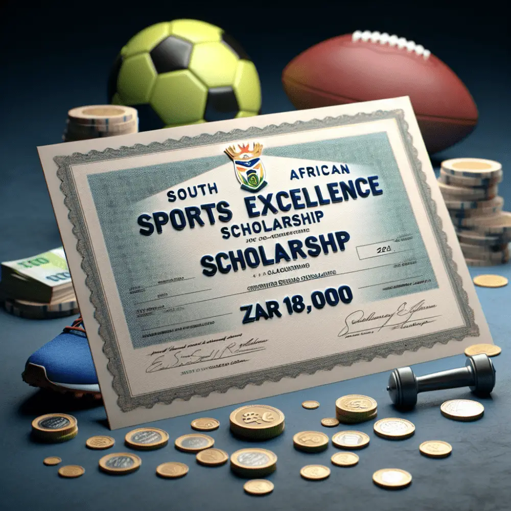 ZAR18,000 South African Sports Excellence Scholarship in South Africa, 2024