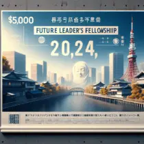 ¥50,000 Future Leader’s Fellowship in Japan, 2024