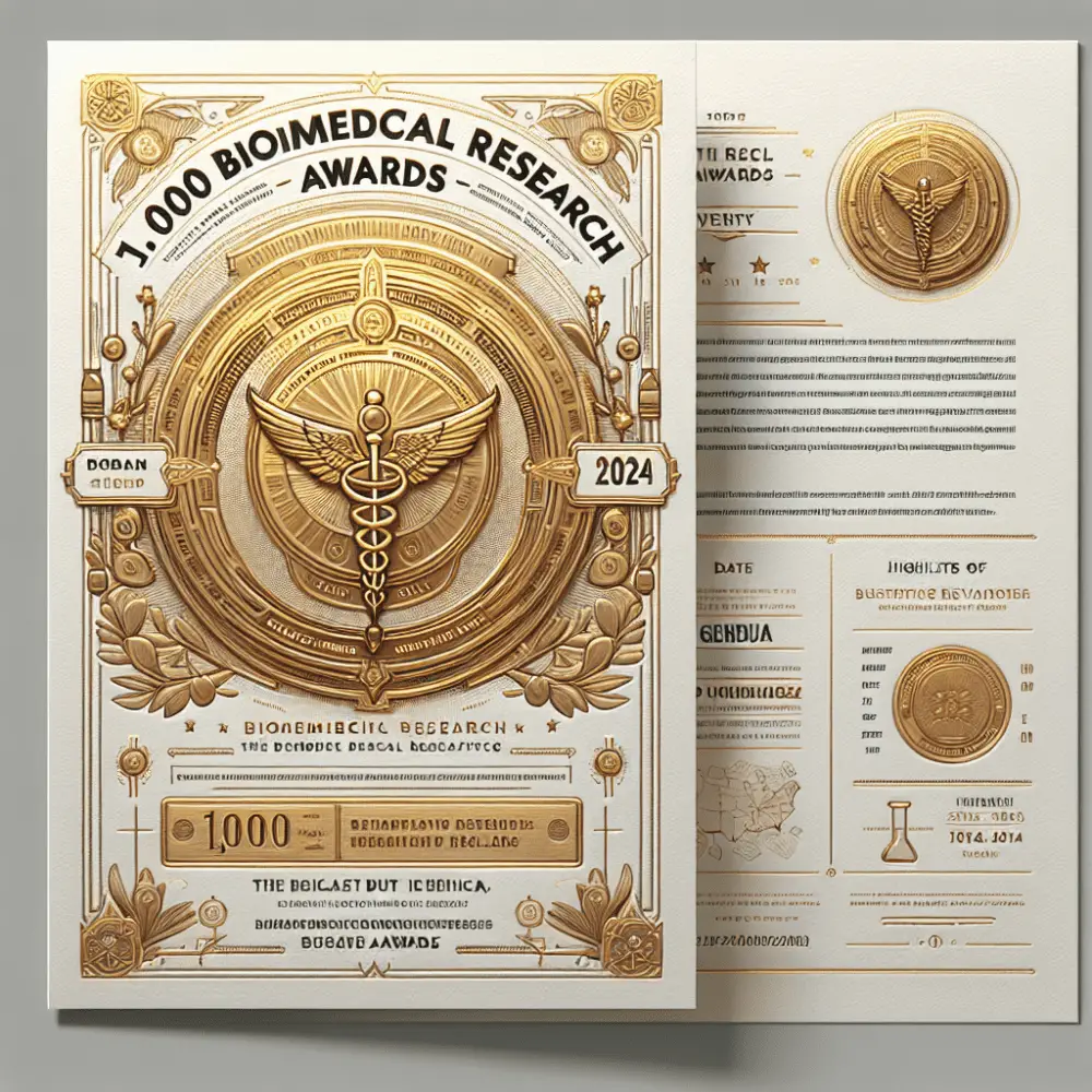 $10,000 Biomedical Research Awards in the USA, 2024