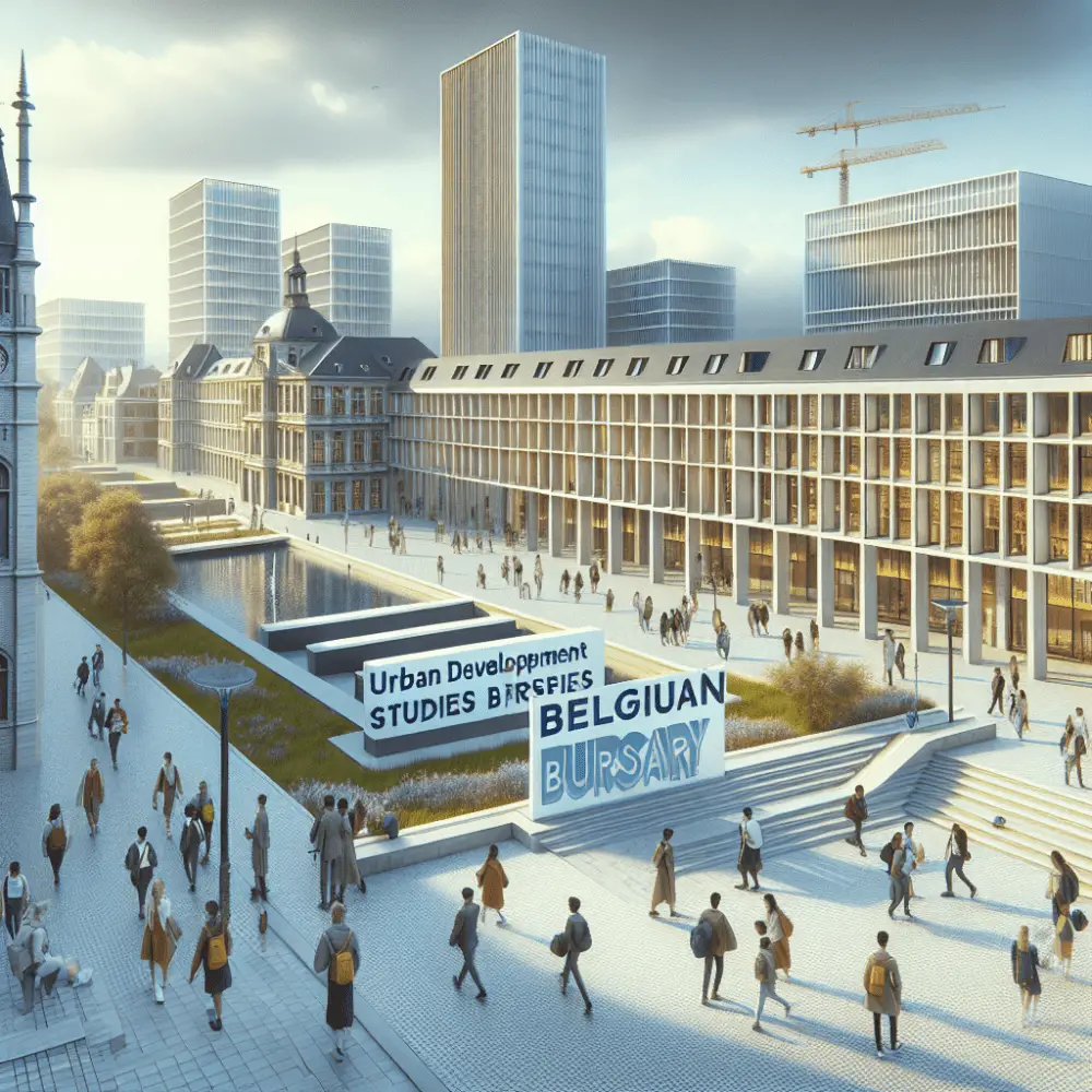 $14,500 Urban Development Studies Bursary in Belgium, 2024