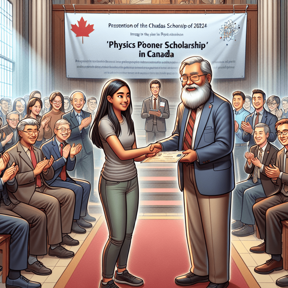 $1,500 Physics Pioneer Scholarship in Canada, 2024