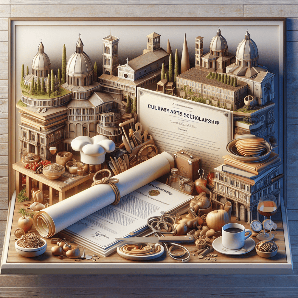 1,800 Culinary Arts Scholarship Italy, 2025