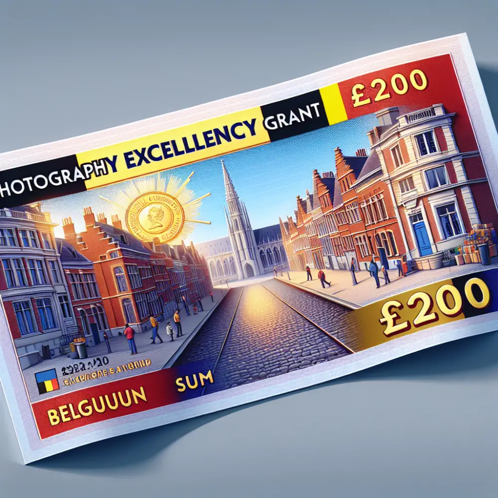£200 Photography Excellence Grant, Belgium 2024