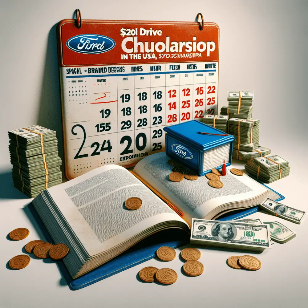 $250 Ford Drive Education Scholarships in USA, 2024