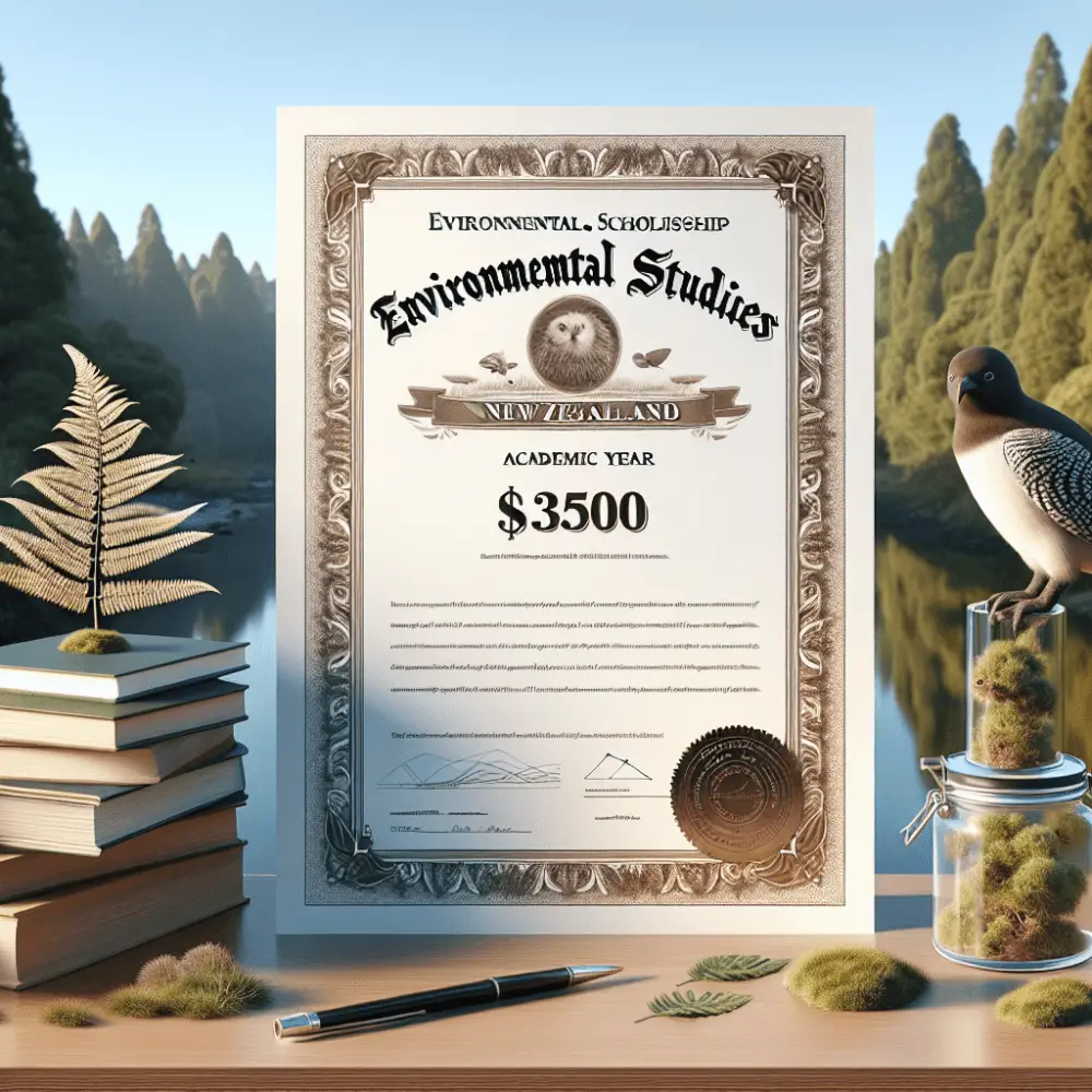 $3,500 Environmental Studies Scholarship in New Zealand, 2024/25