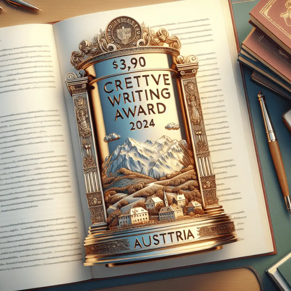 $3,900 Creative Writing Award in Austria, 2024