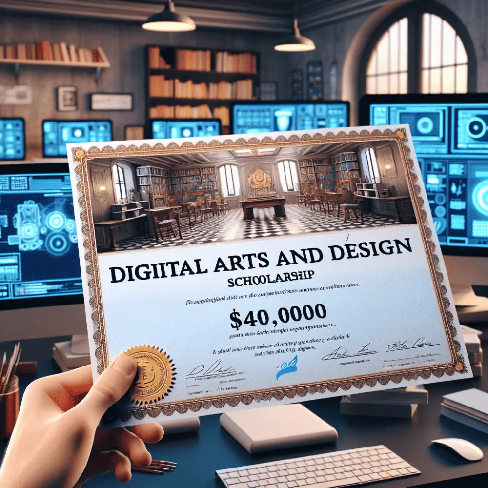 $40,000 Digital Arts and Design Scholarship in France, 2024