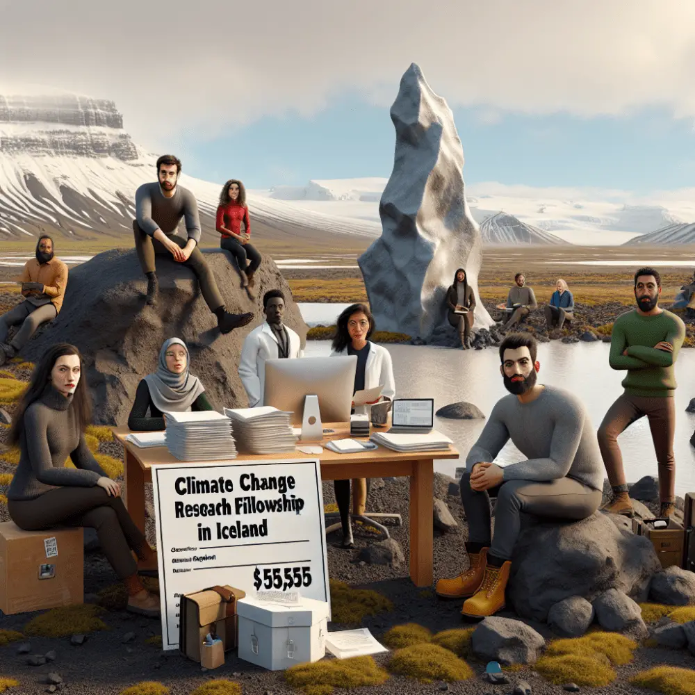$55,555 Climate Change Research Fellowship in Iceland, 2024