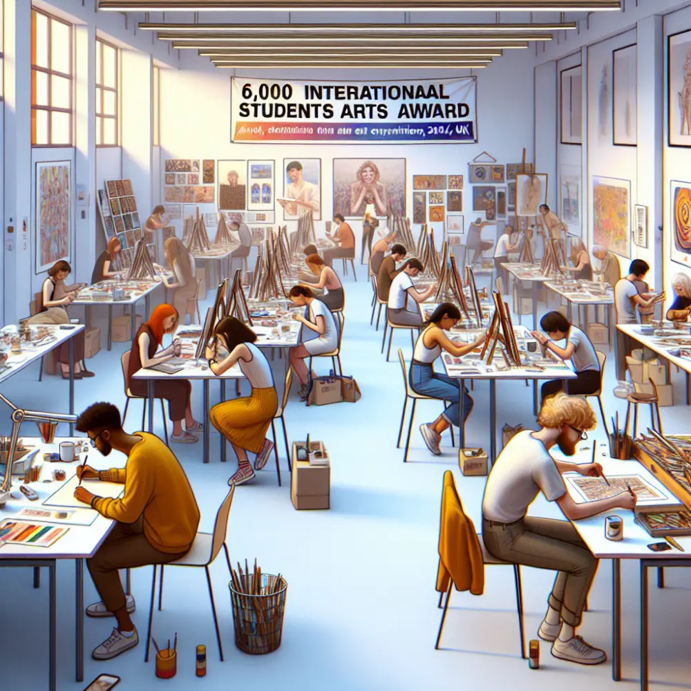$6,000 International Students Arts Award in UK, 2024/25