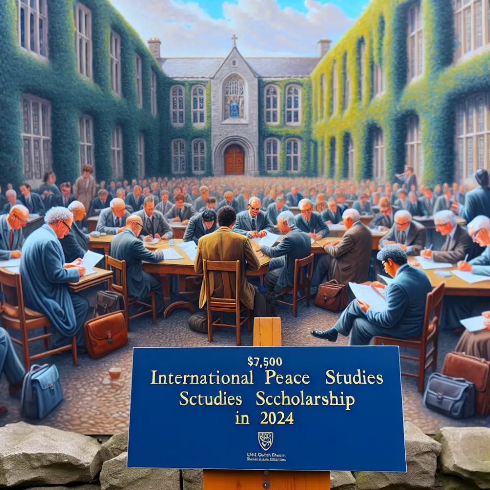 $7,500 International Peace Studies Scholarship Fund in Ireland, 2024