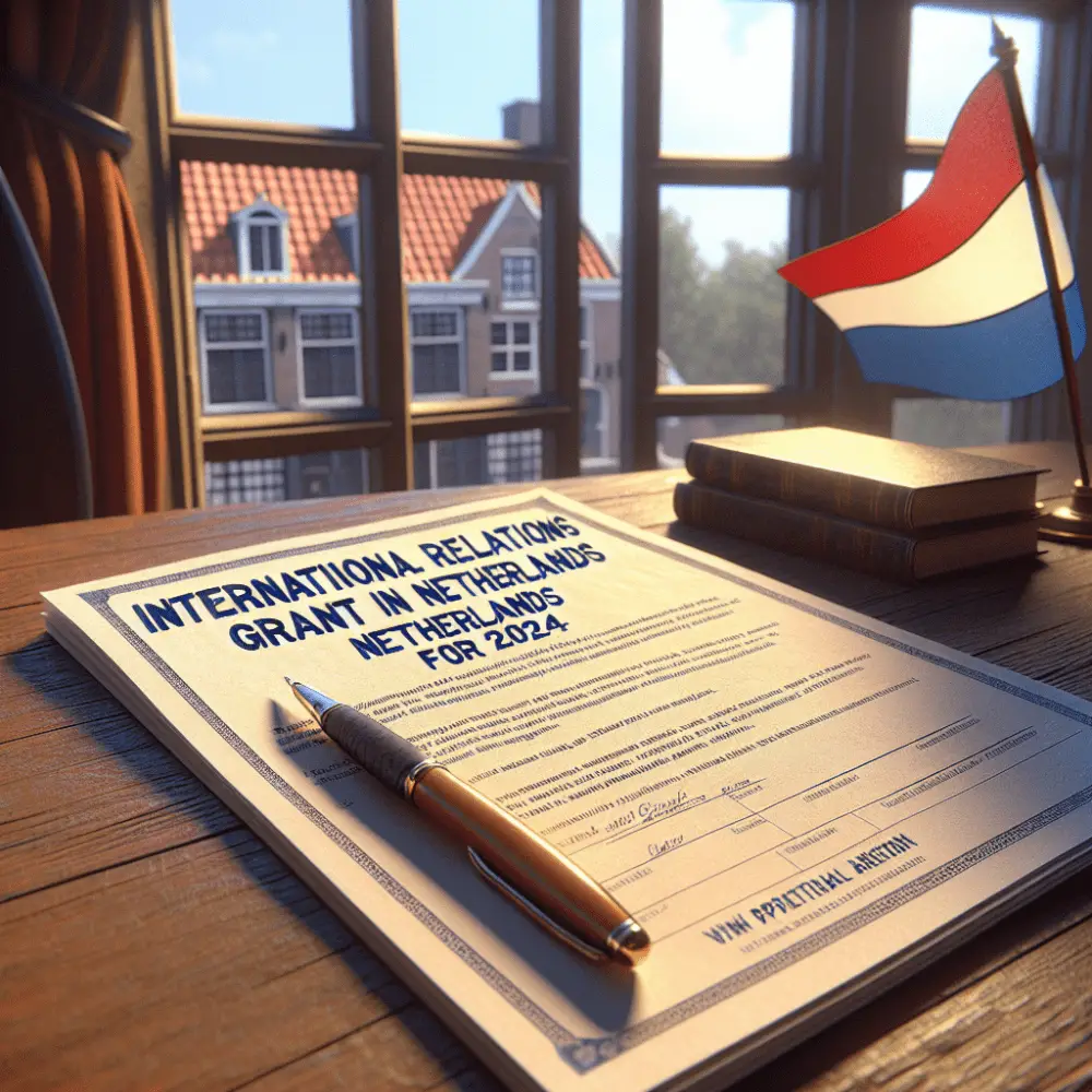 $8,200 International Relations Grant in Netherlands, 2024