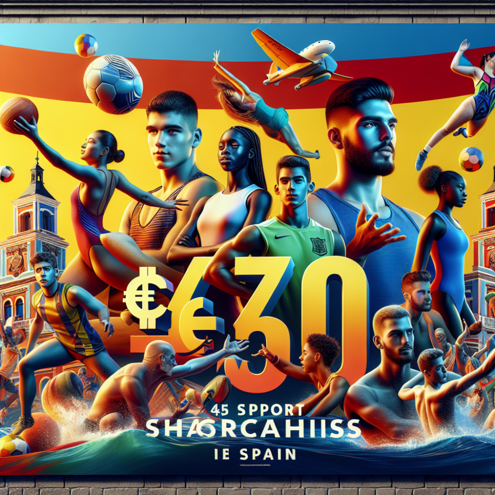 €450 Sport Scholarships in Spain, 2024