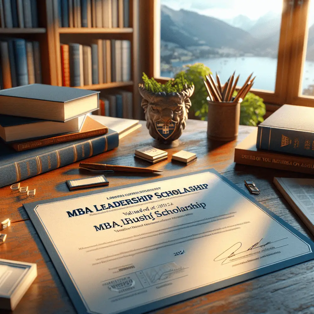 MBA Leadership $22,000 Scholarship in Switzerland, 2024