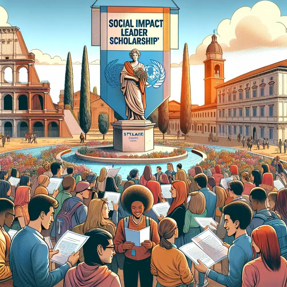 Social Impact Leader Scholarship in Italy, 2024