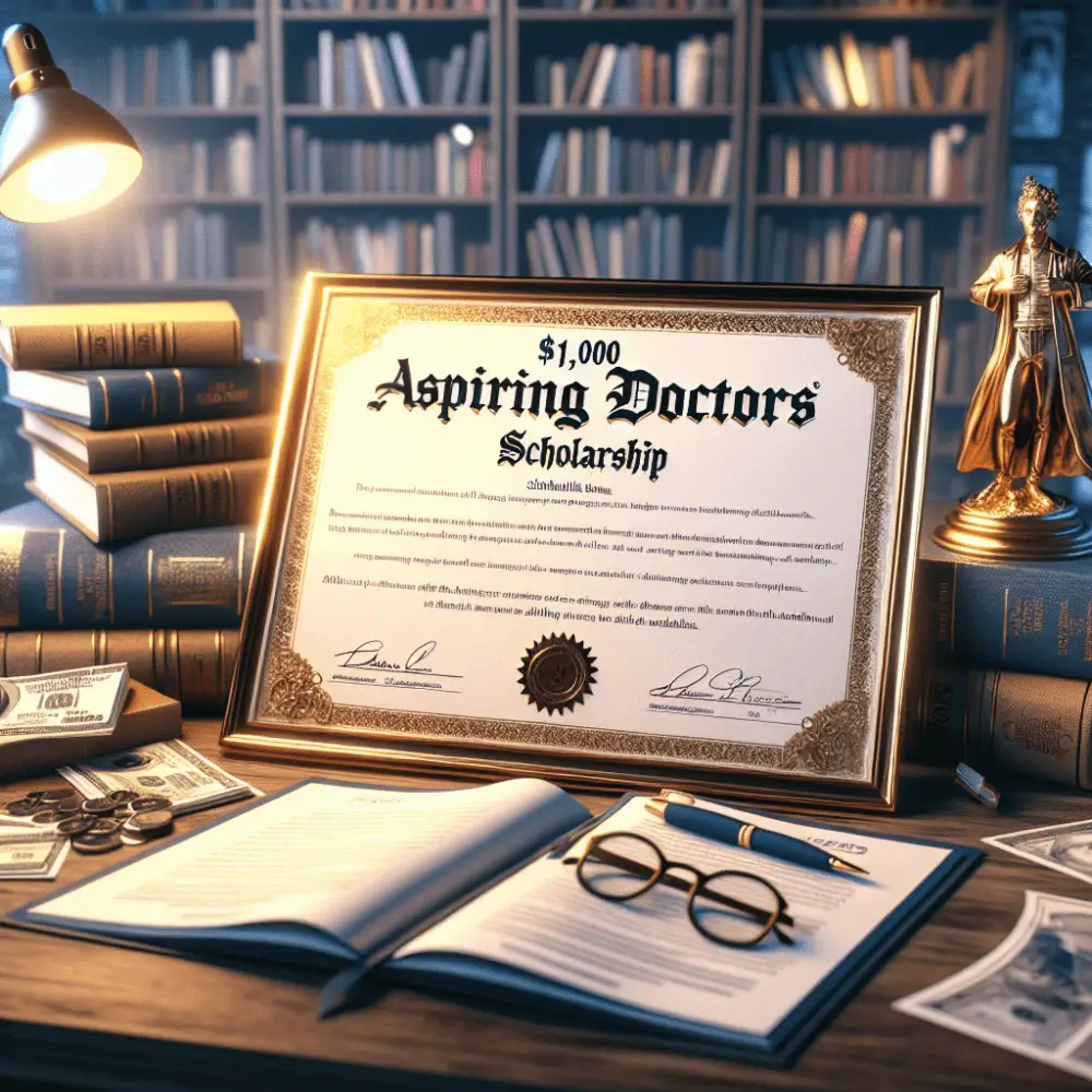 The $1,000 Aspiring Doctors Scholarship in the US, 2025