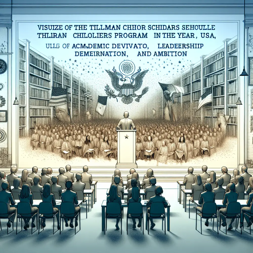 Tillman Scholars Program - USA, 2025