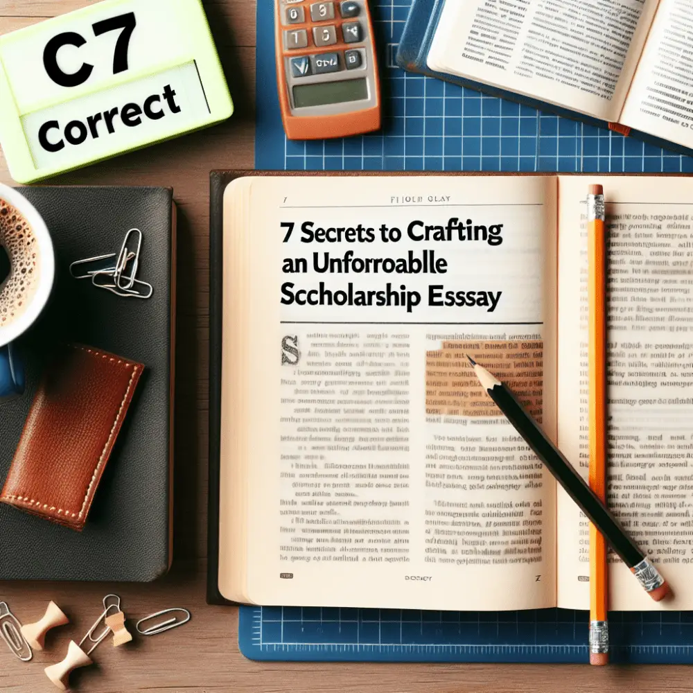 Write Like a Pro: 7 Secrets to Crafting an Unforgettable Scholarship Essay