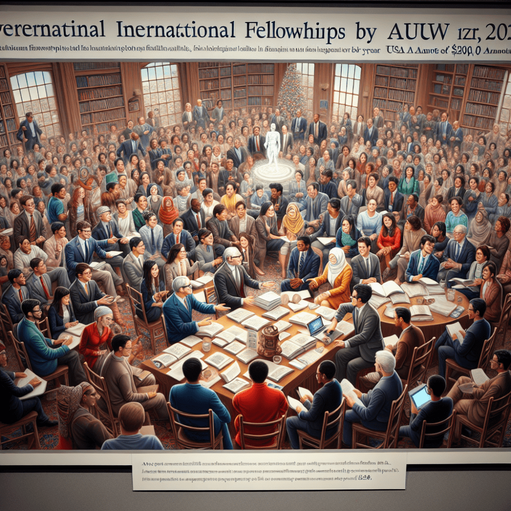 $25,000 AAUW International Fellowships in the USA, 2025