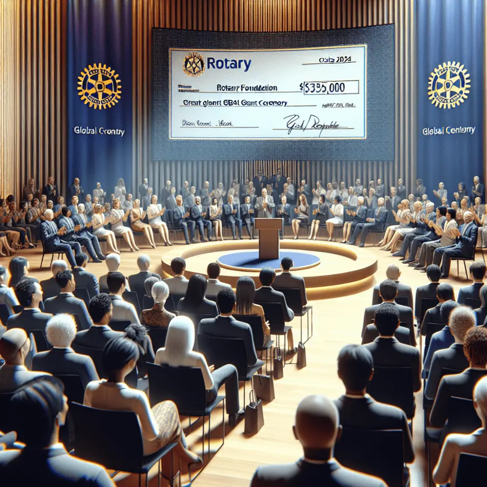$35,000 Rotary Foundation Global Grant in the USA, 2024