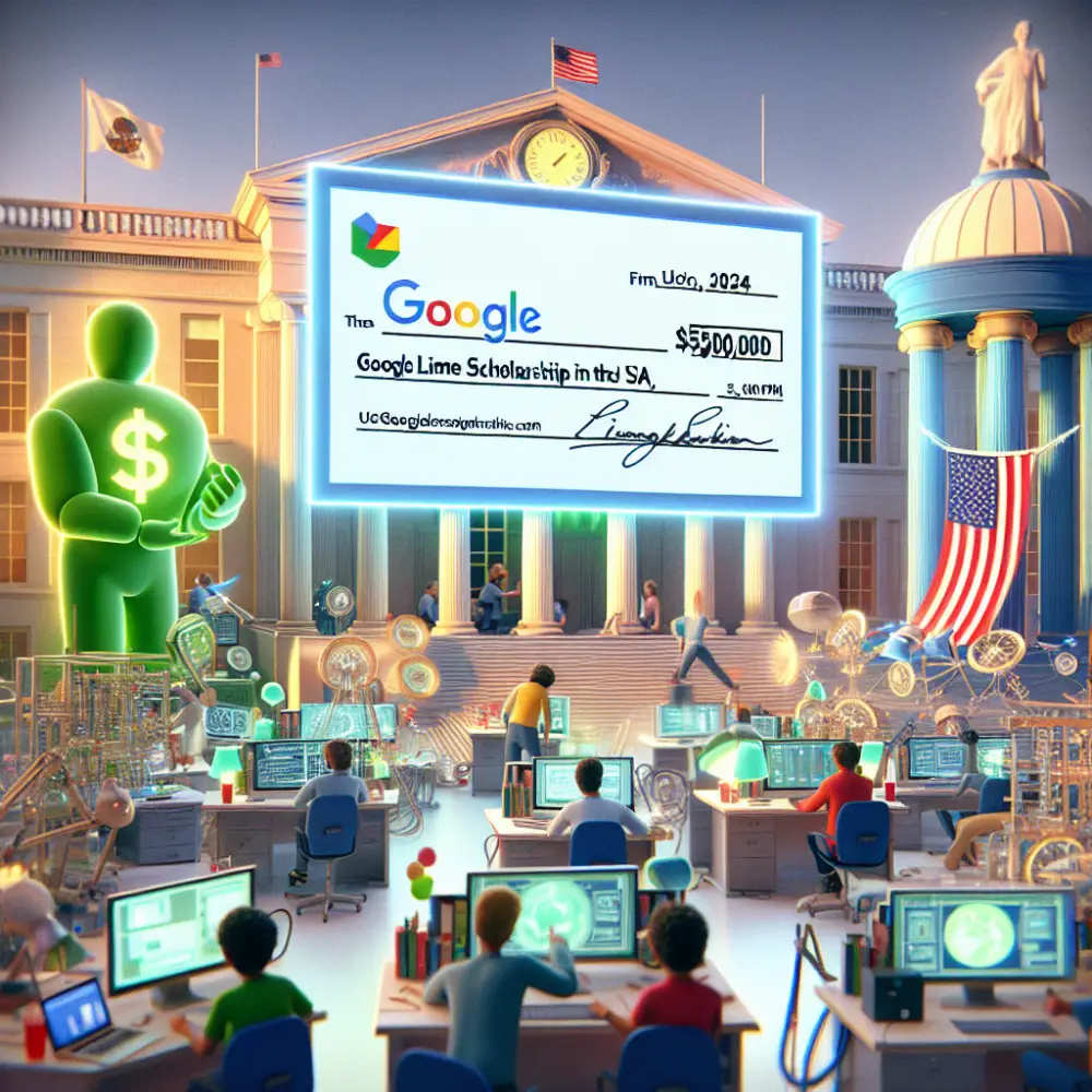 $50,000 Google Lime Scholarship in the USA, 2024