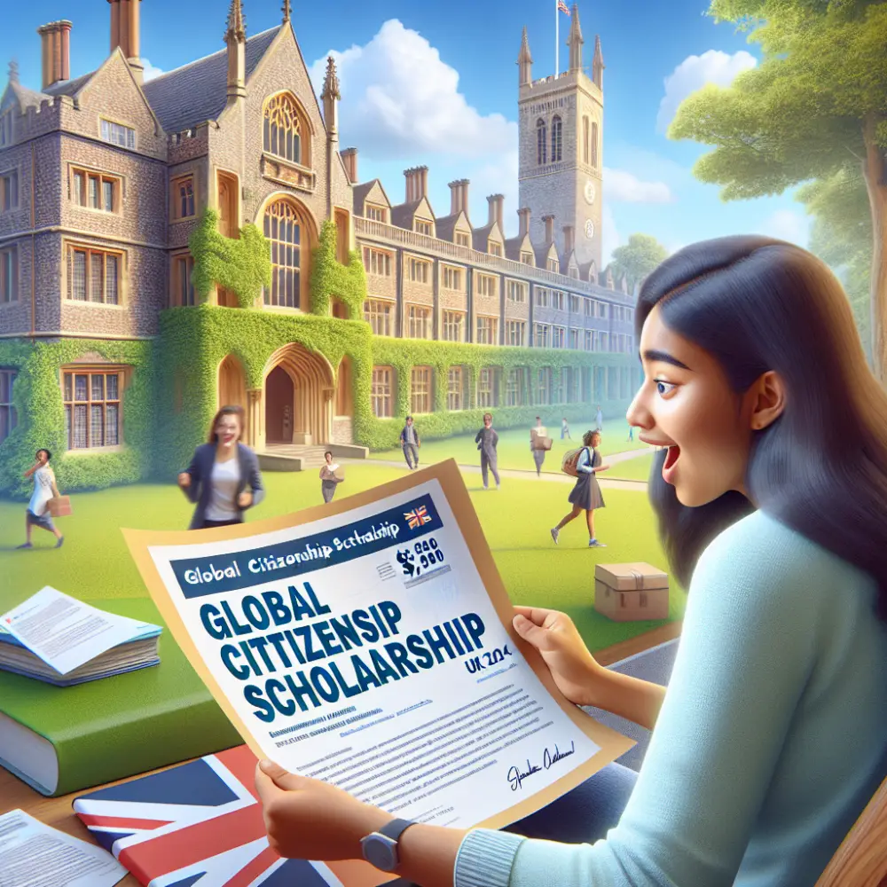 $5,500 Global Citizenship Scholarship in the UK, 2024