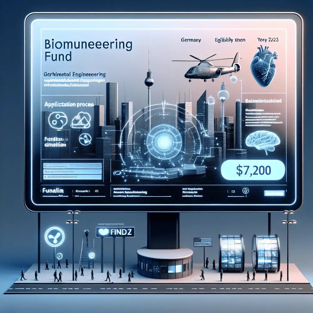 $7,200 Biomedical Engineering Fund in Germany, 2025