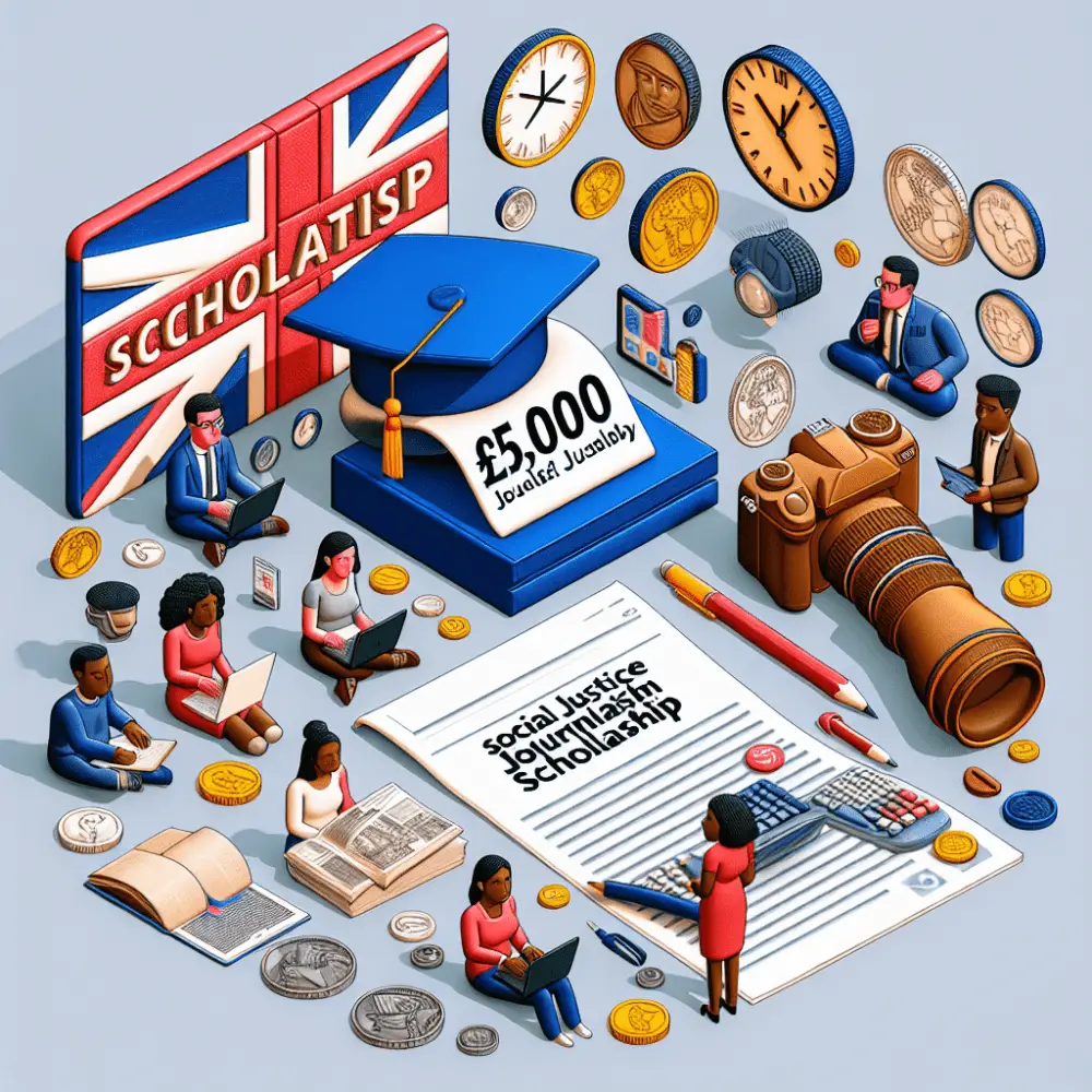 £5,000 Social Justice Journalism Scholarship UK 2025