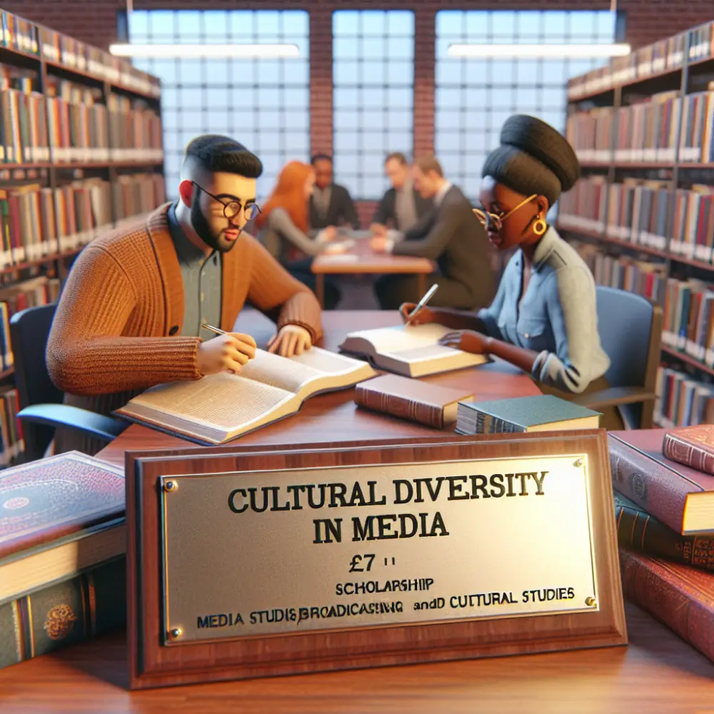 £7,000 Cultural Diversity in Media Scholarship in the UK, 2024