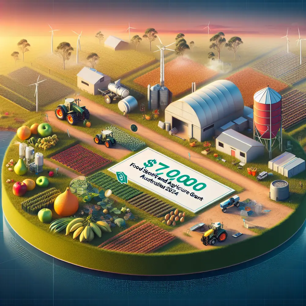 $7,000 Food Security and Agriculture Grant Australia 2024