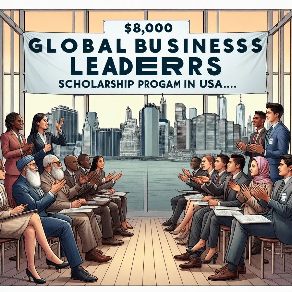 $8,000 Global Business Leaders Scholarship in the USA, 2024