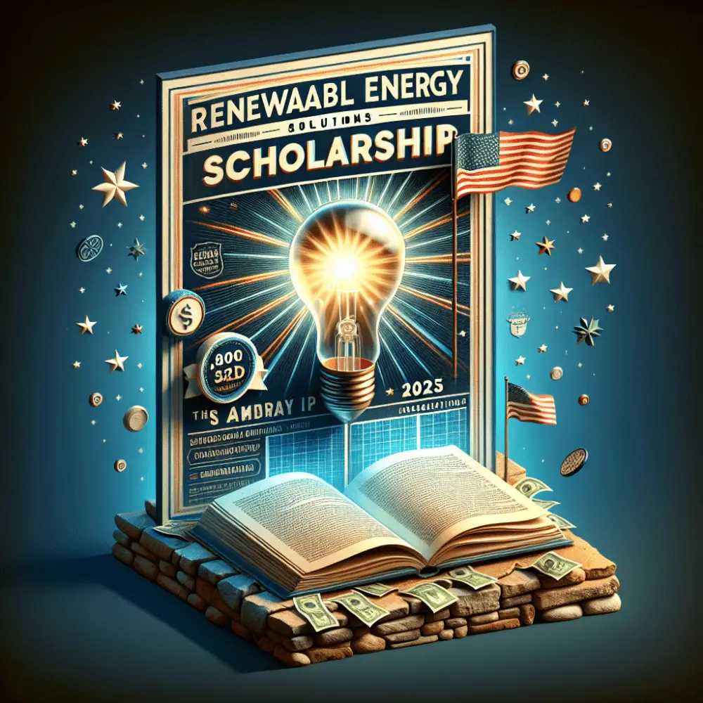 $8,000 Renewable Energy Solutions Scholarship USA 2025